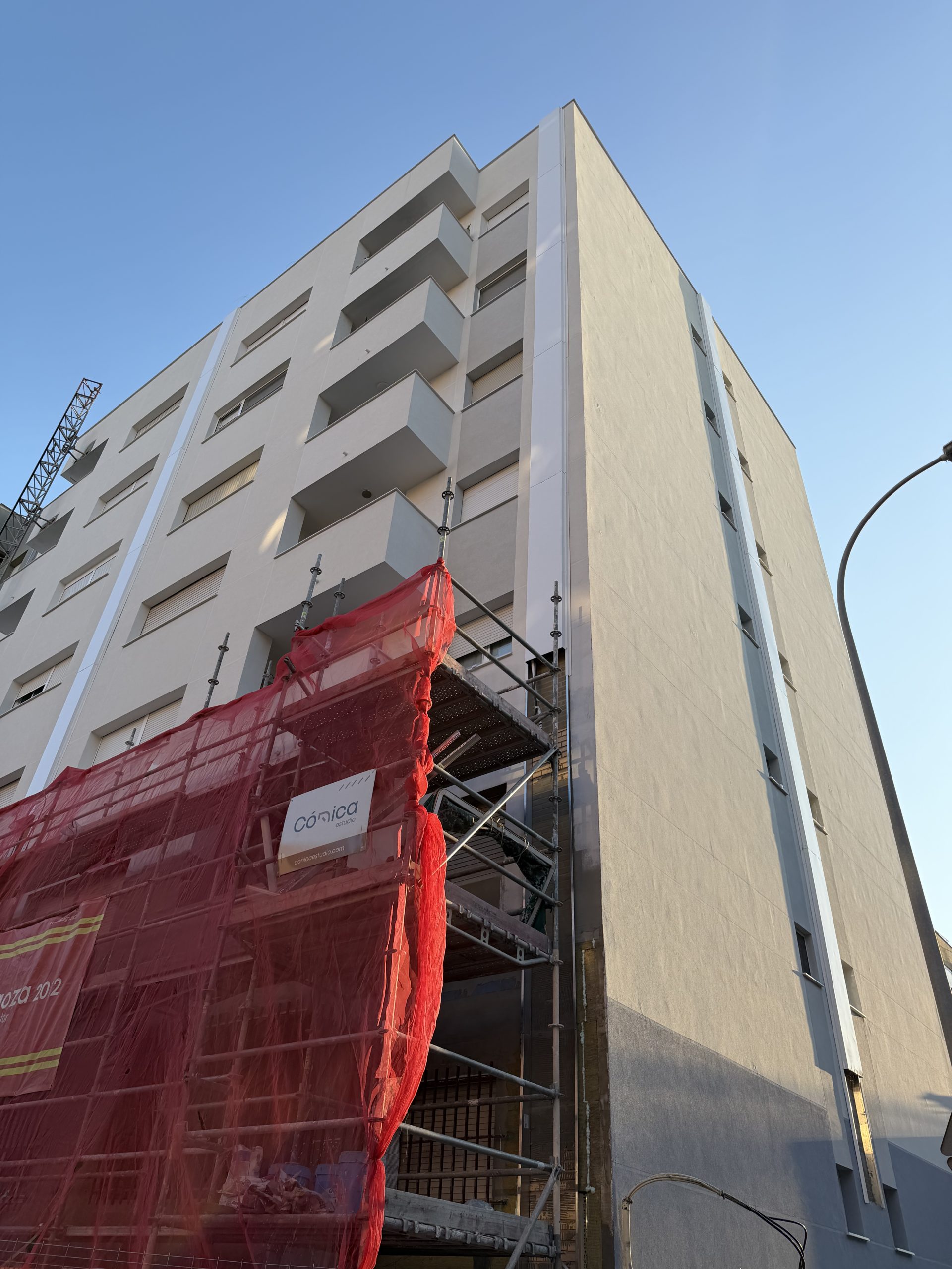 Detalle finalización de las obras en Complejo Intervievienda